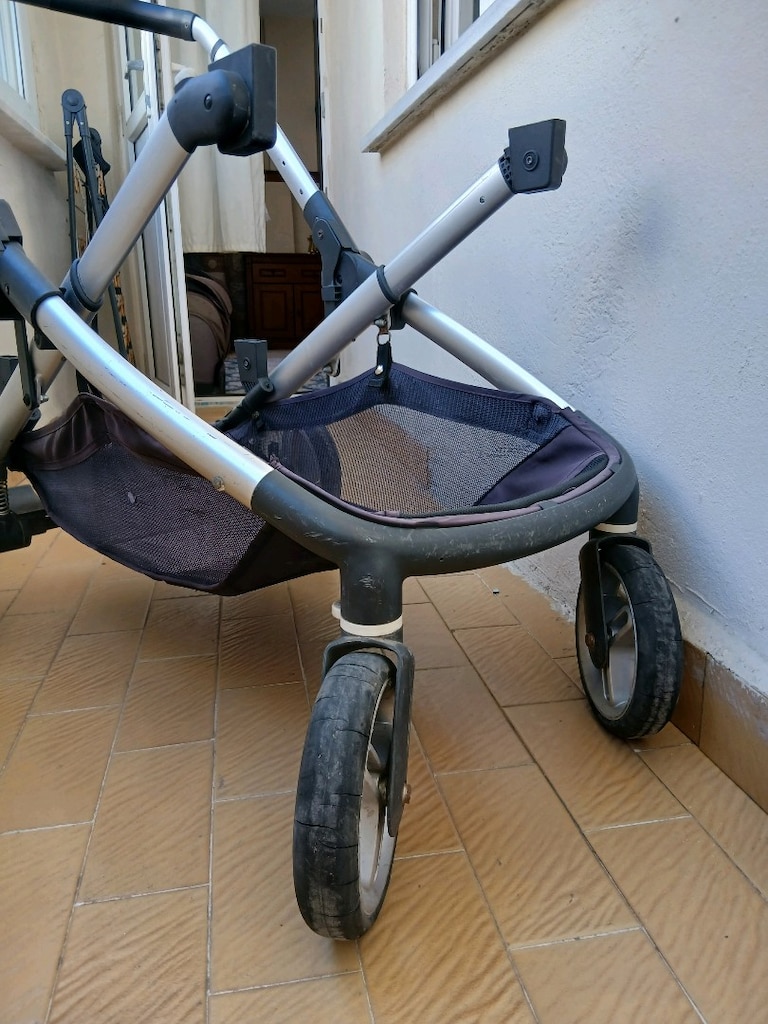 Prego 2072 İbiza Siyah İkiz Bebek Arabası - 8