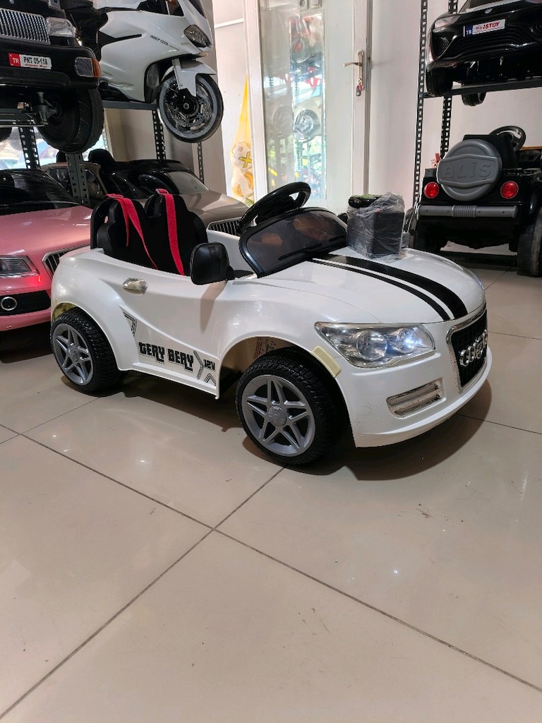 (AnkaCar çocuk oto galeri)12+12 3 İLERİ 2 MOTORLU PİLSAN AKÜLÜ ARABA - 8