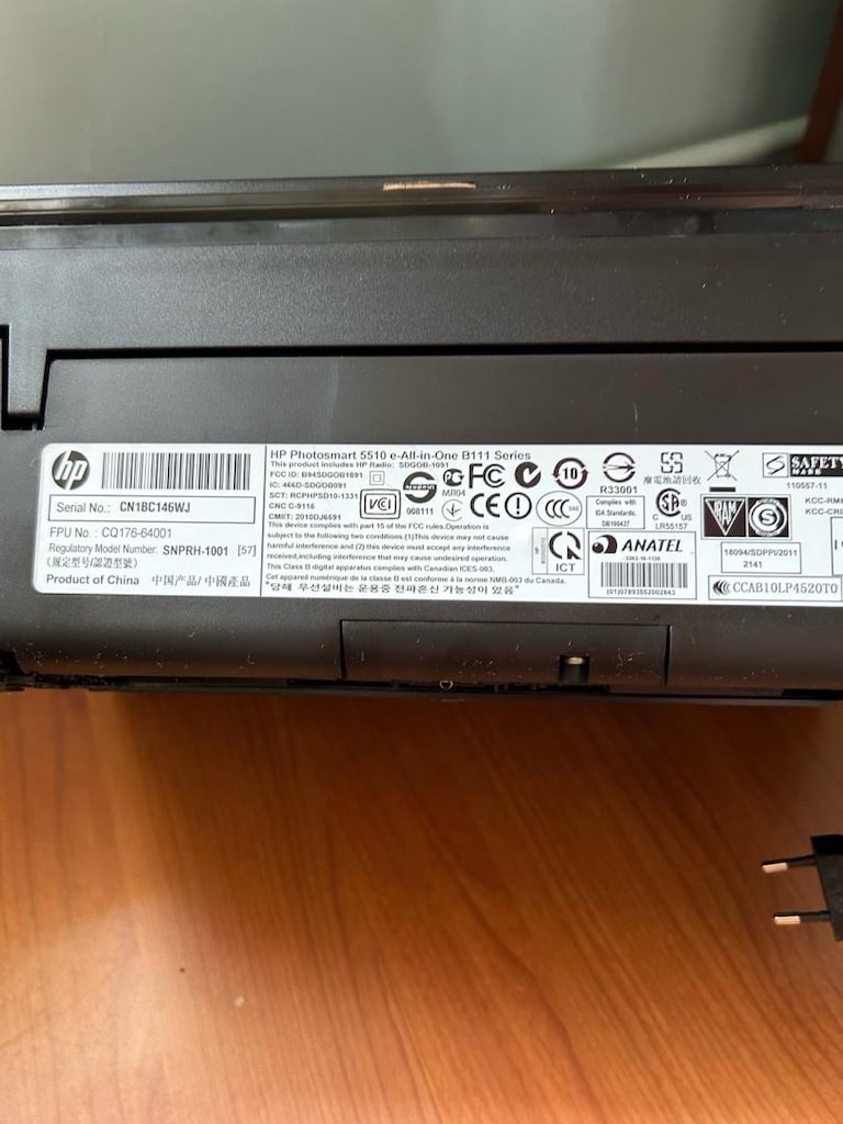 HP photosmart 5510 Yazıcı All-in-One B111 series - 7
