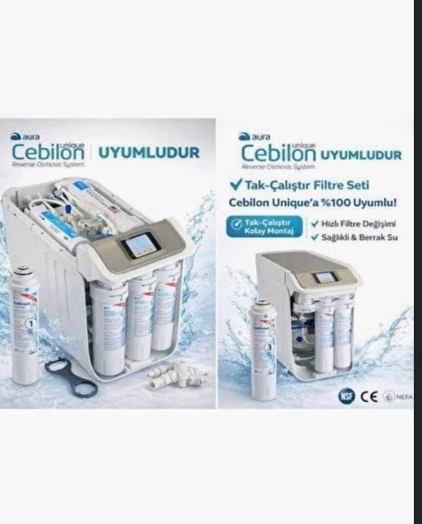 Az kullanılmış cebilon su arıtma cihazı - 5