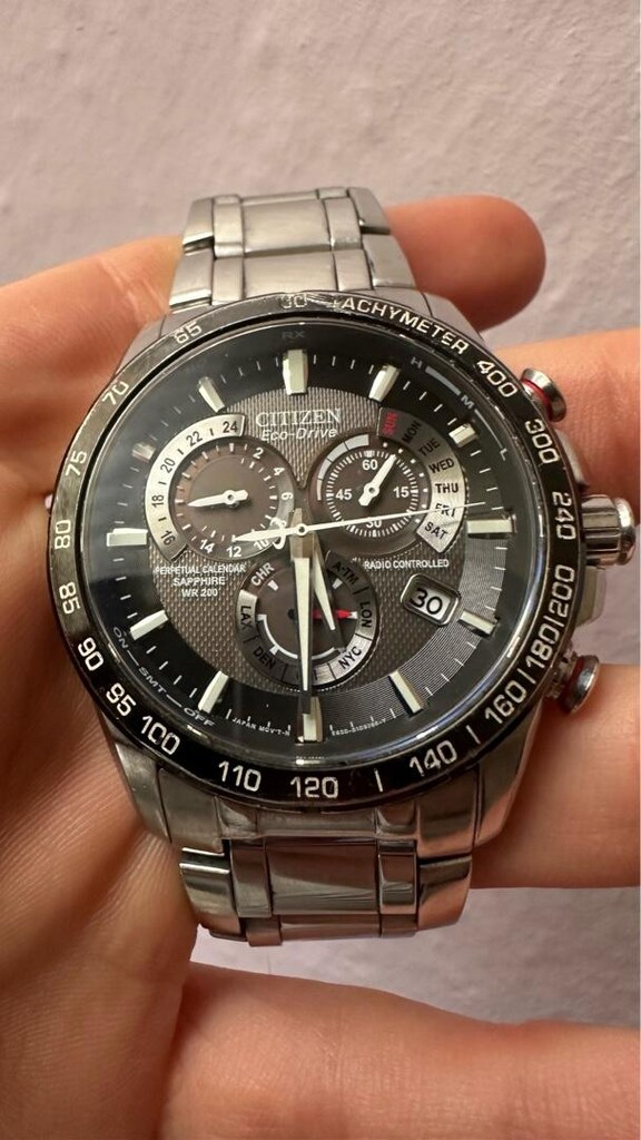Citizen Eco-Drive Perpetual Erkek saat - 3