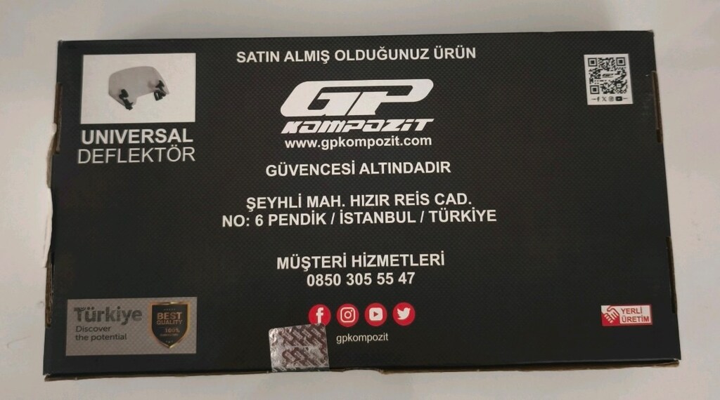 Gp kompozit Universal deflektor - 2