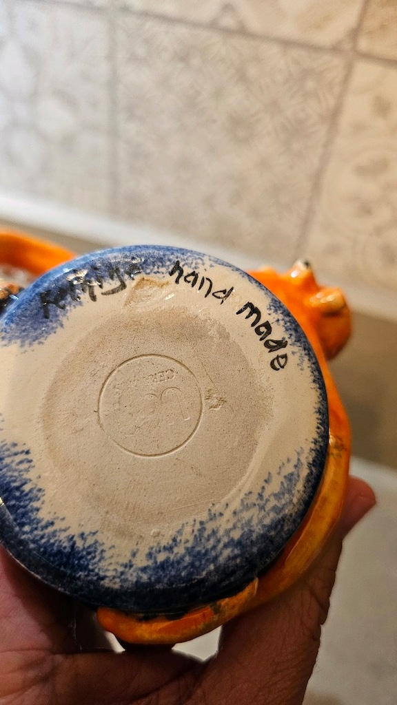 El Yapımı Seramik Ahtapot Fincan – Fethiyeli Sanatçıdan Özel Tasarım - 6