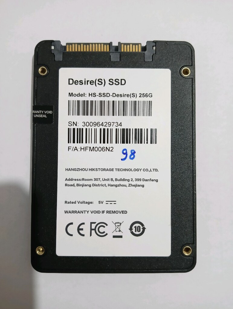 Hikvision Desire 256Gb SSD - 2