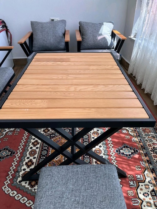 Balkon Bahçe Çay Seti
