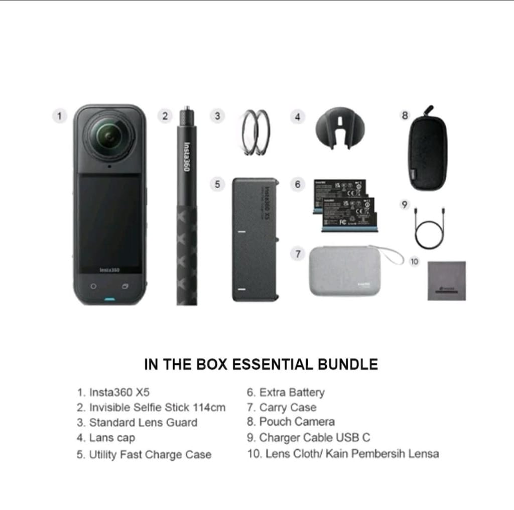 kamera insta360 X5 - 2