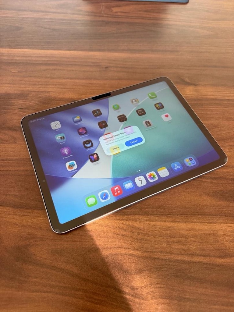 APPLE İPAD AİR 11 İNC M3 + KLAVYELİ KILIFI DEVİR SAYISI 22 TR GARANTİL - 5