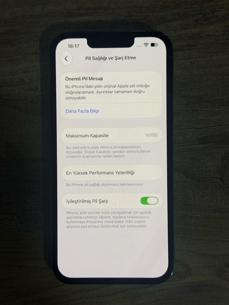 İPHONE 13 PRO 128 GB PİL 100 TR - 10