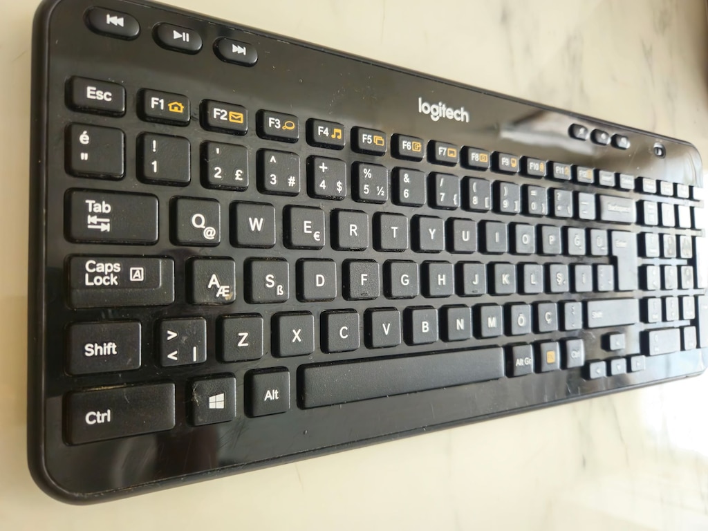 Logitech K360 Unifying kablosuz Klavye. - 3