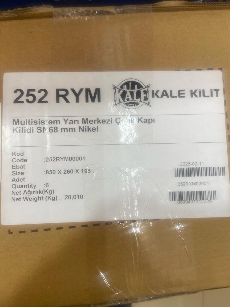 KALE 252 RYM YARI MEKANİK ADETLİ SIFIR - 4