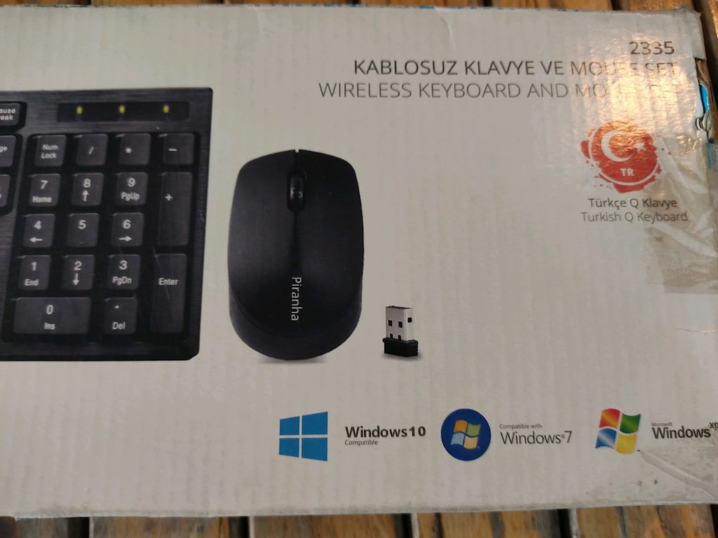 KLAVYE SETİ KABLOSUZ MOUSE VE KLAVYE SIFIR ÜRÜN ÖZELLİKLERİ RESİMDE - 2