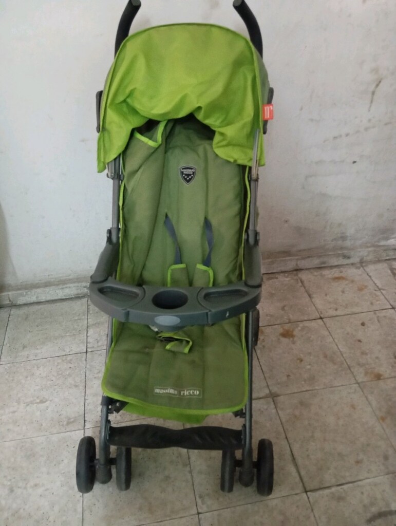 Massimo ricco marka, baston bebek arabası. - 3