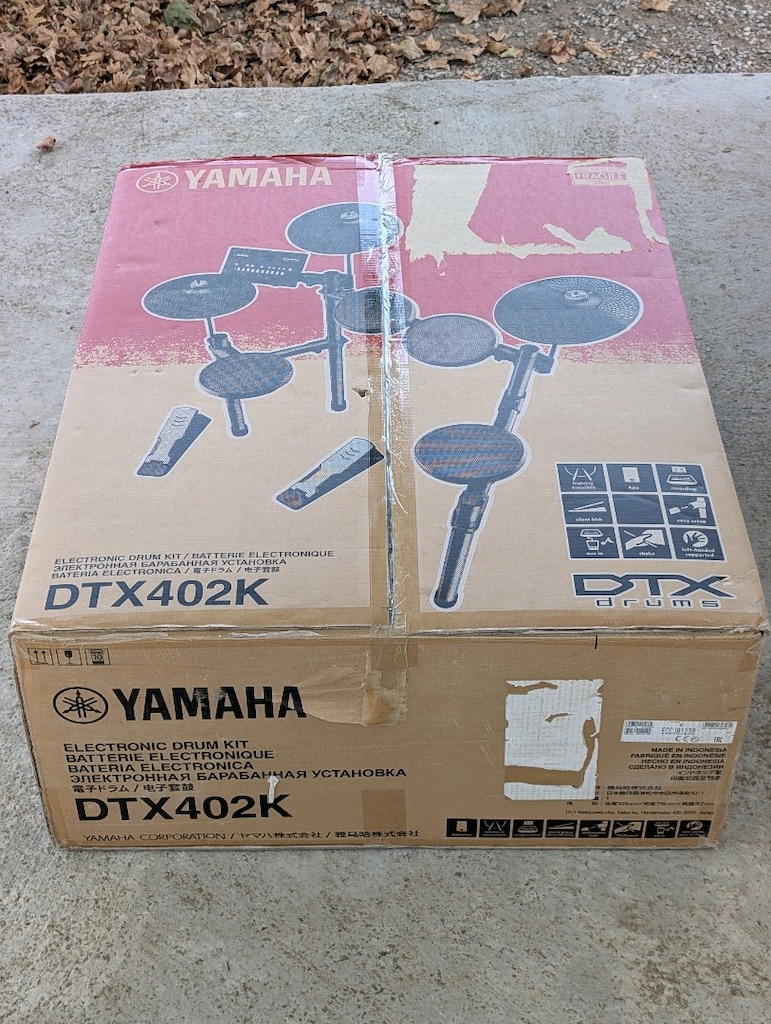 Sıfır Ayarında Kutulu Yamaha DTX402K Dijital Davul / Bateri - 7
