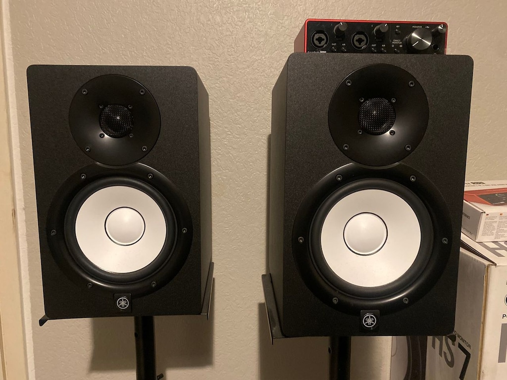 Evde kullanılmış Yamaha HS7 Referans monitörü çift fiyatı - 3