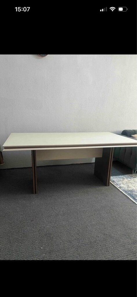 Modalife Linen 180x100 Yemek Masası Vizon Renk - 4