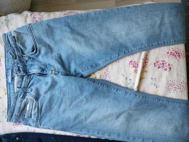 2 adet mavi jean kot pantolon