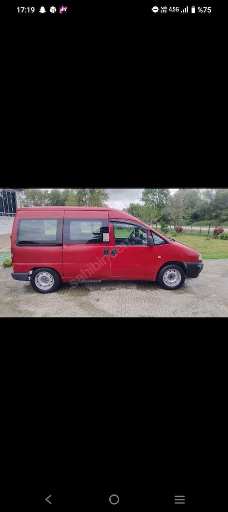 Fiat scudo 1.9 D 7+1 otomobil ruhsat 2001 model dolmuş çıkması - 10