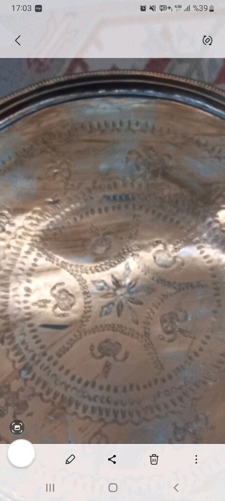 Antika Bakir sini Kalalyli 60×60 ebad - 4