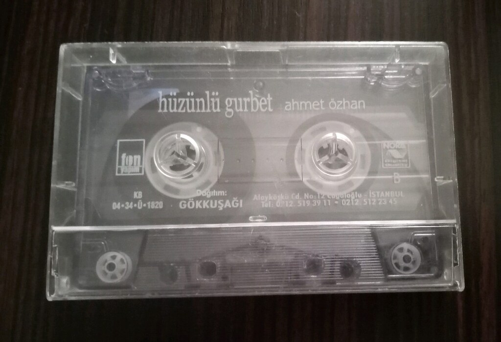 Ahmet özhan hüzünlü gurbet kaset - 3