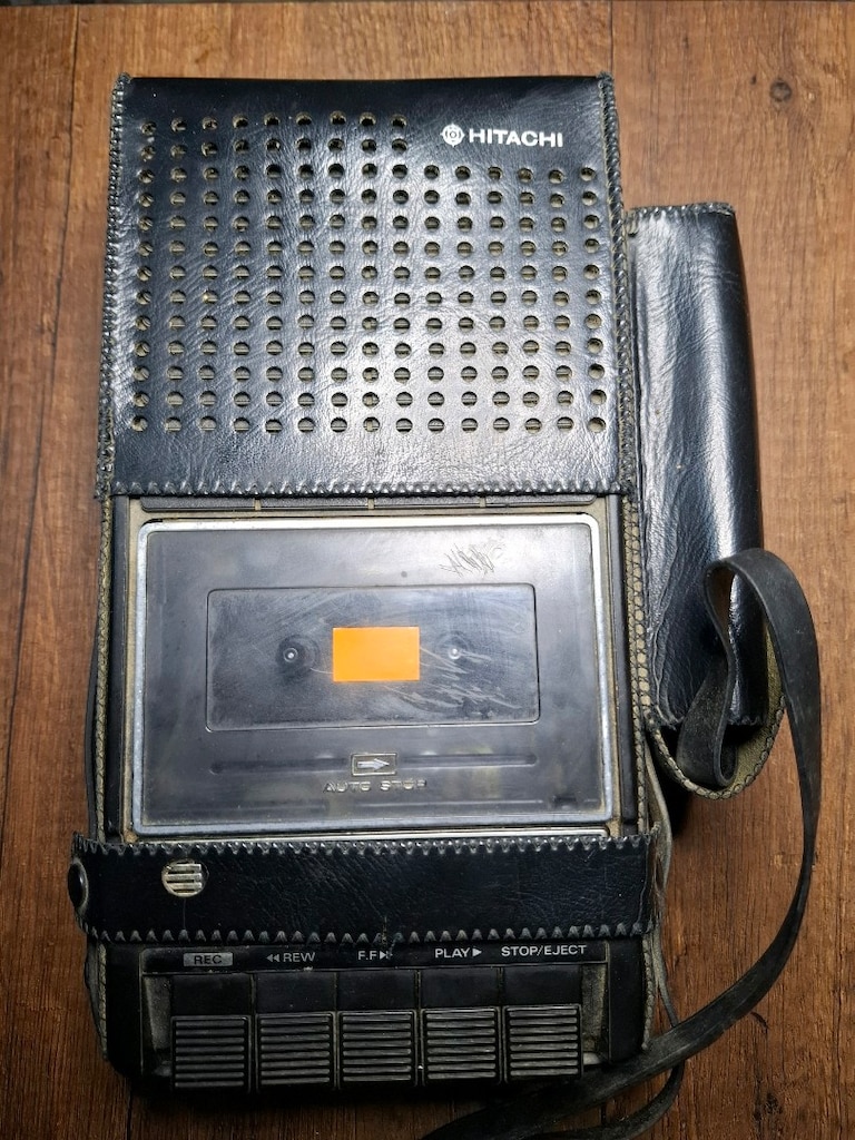 Antika Hitachi Kaset çalar - 6