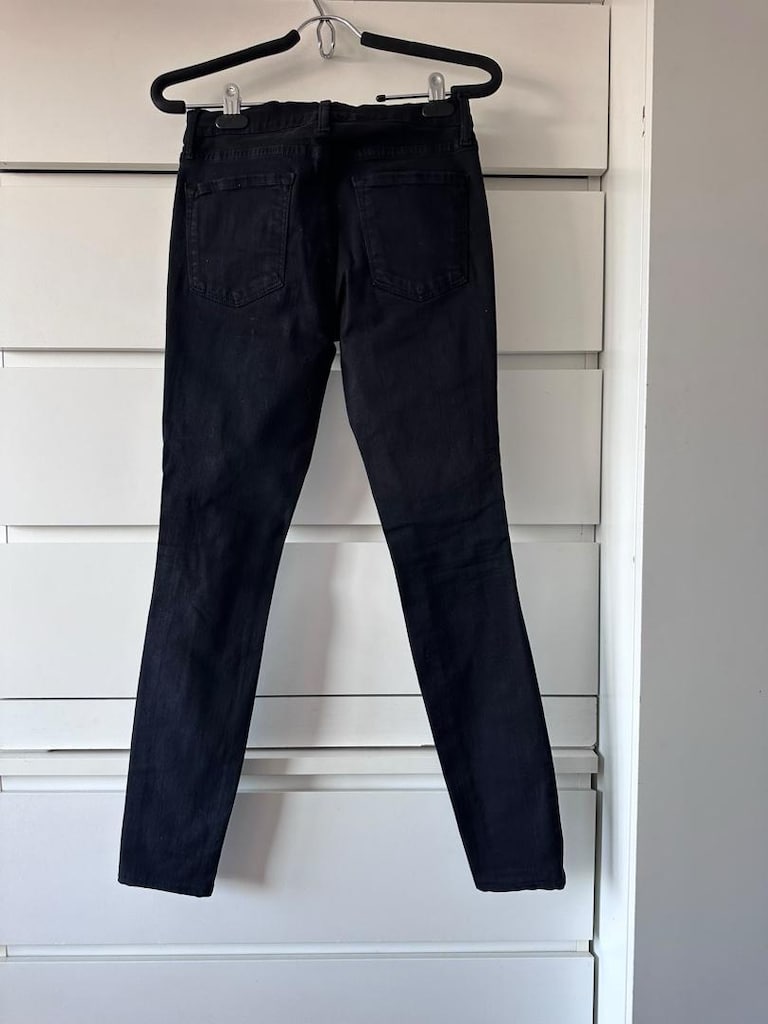 J BRAND Siyah Yırtık Detaylı Pantolon - 3