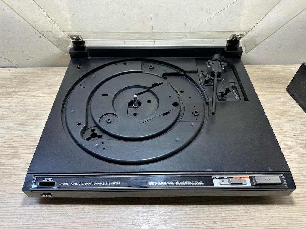 JVC L-A120 YEDEK PARÇA PİKAP İĞNE YOK HALİ KAPAK KOL MENTEŞE MOTOR - 5
