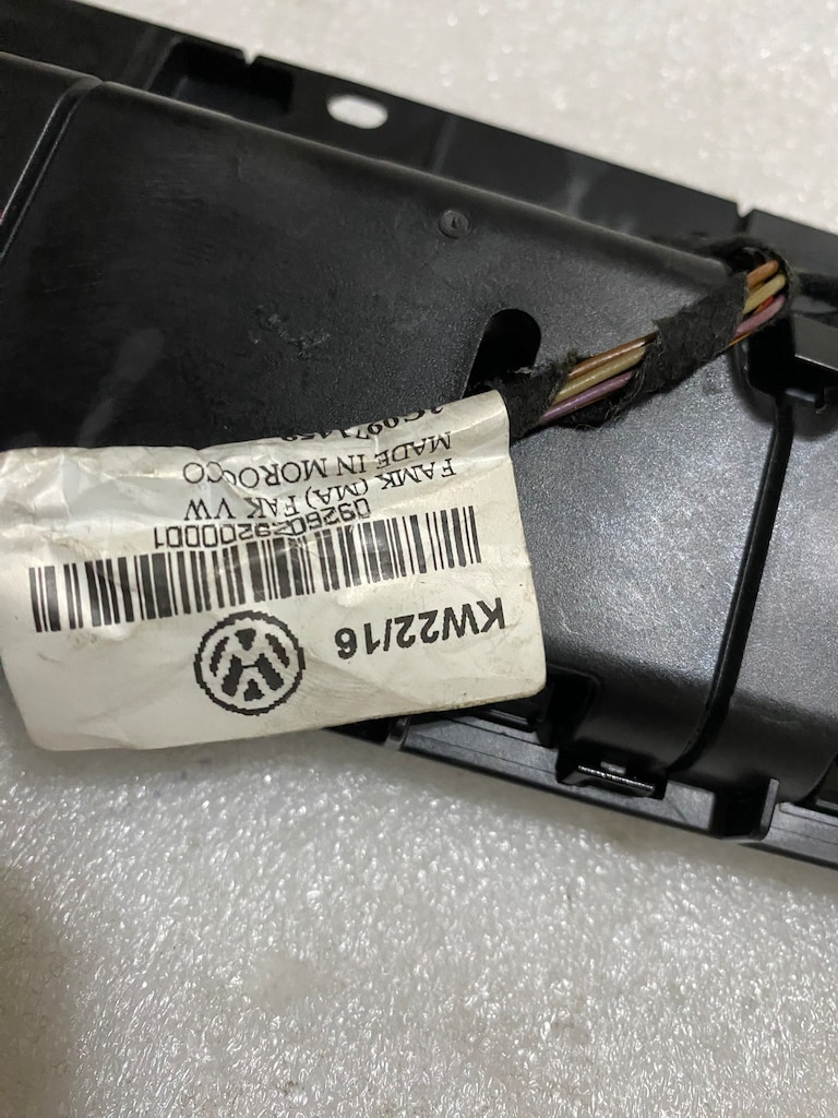 volkswagen passat b8 torpido kalorifer ızgarası 2015-2020 az kusurlu - 16
