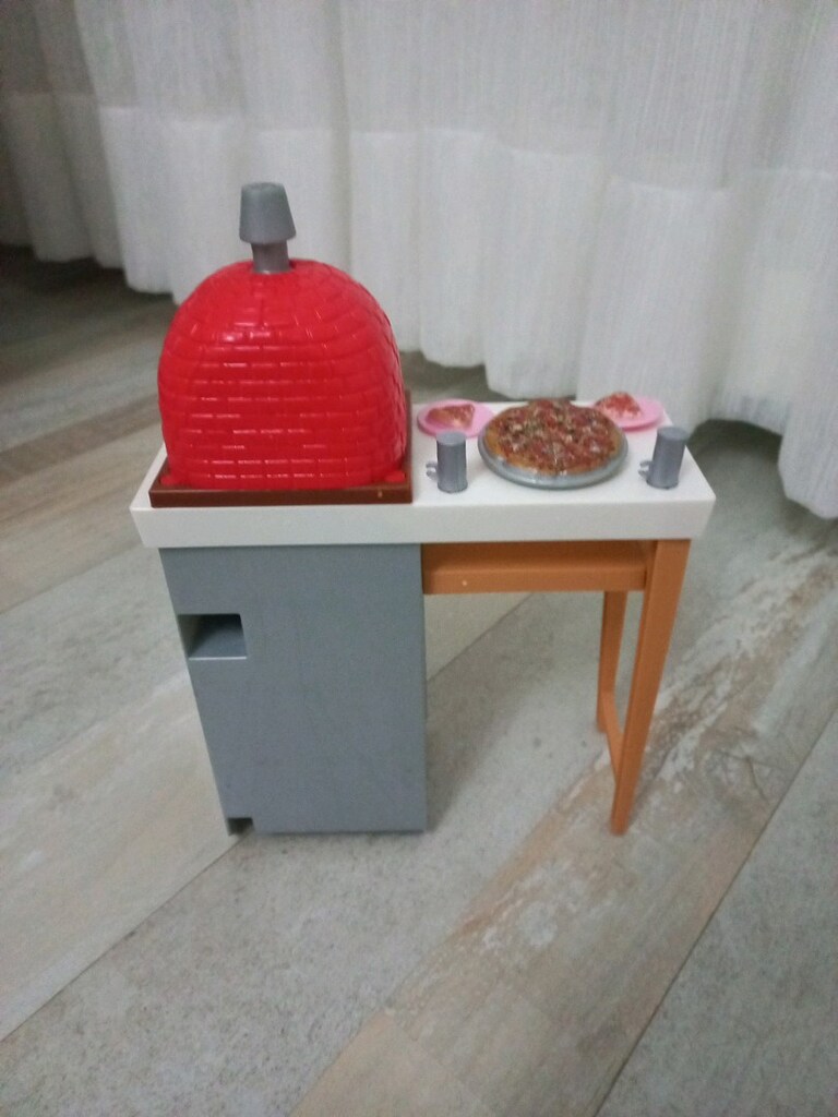 Barbie Pizza Firini Seti - 4