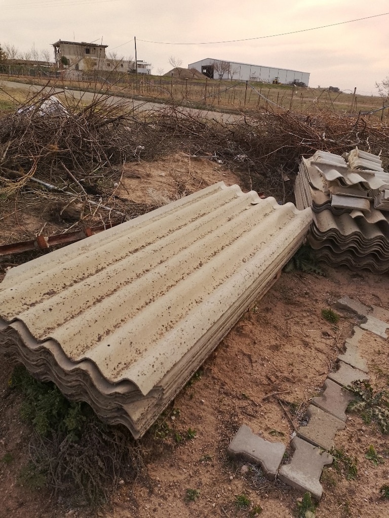Çıkma Sağlam Çatı Kapama Atermit Levhalar - 4