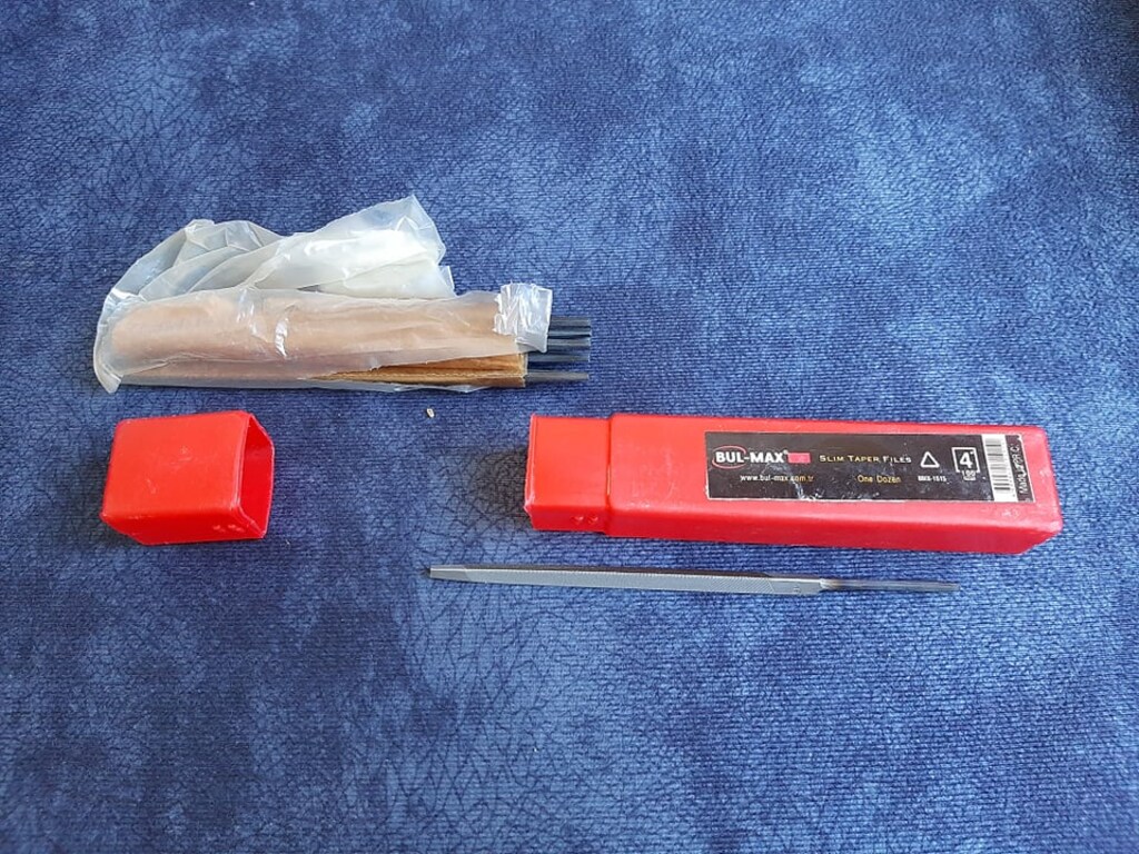 Bul-Max 4 No 100mm Slim Üçgen Eğe (BMX-1515)