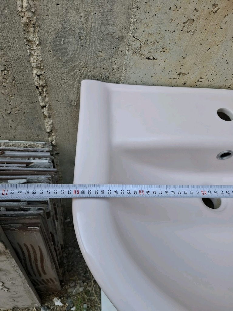 50×61 pembe vitra marka ayaklı lavabo - 6