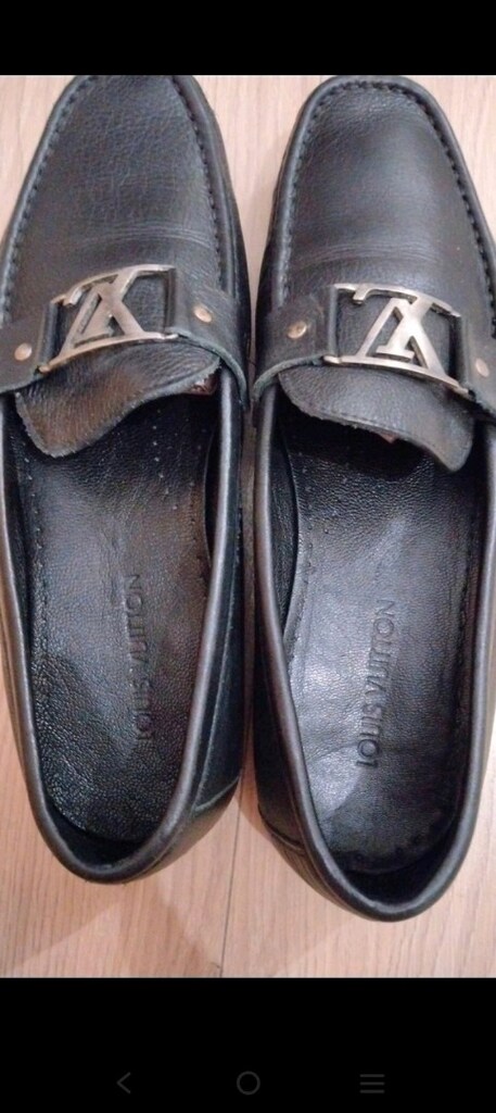 Louis Louis Vuitton siyah deri loafer, - 6