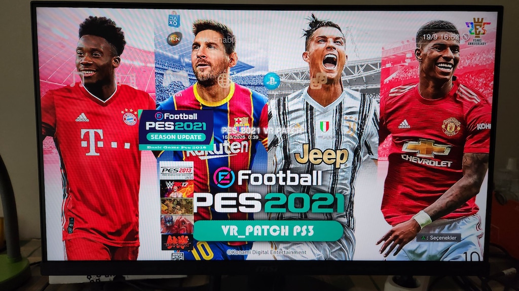 PS3 Slim 500 GB, 43 Popüler Oyunlu, Çift Kollu Sorunsuz Tertemiz - 5