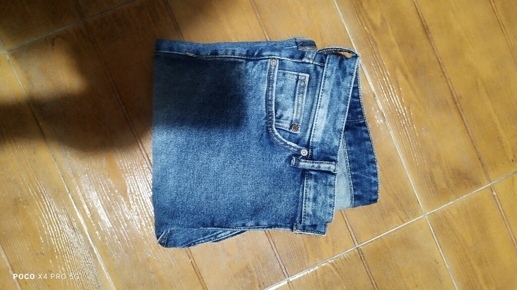 #şık bermuda kot şort pantolon Eni 46  Boyu 50 - 3