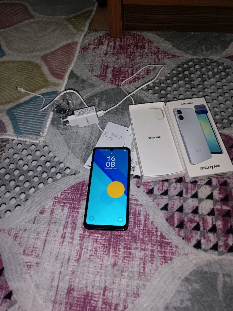 Samsung a06 128gb hafıza 4gb ram yurtiçi cihazı tr ciftsimli - 11