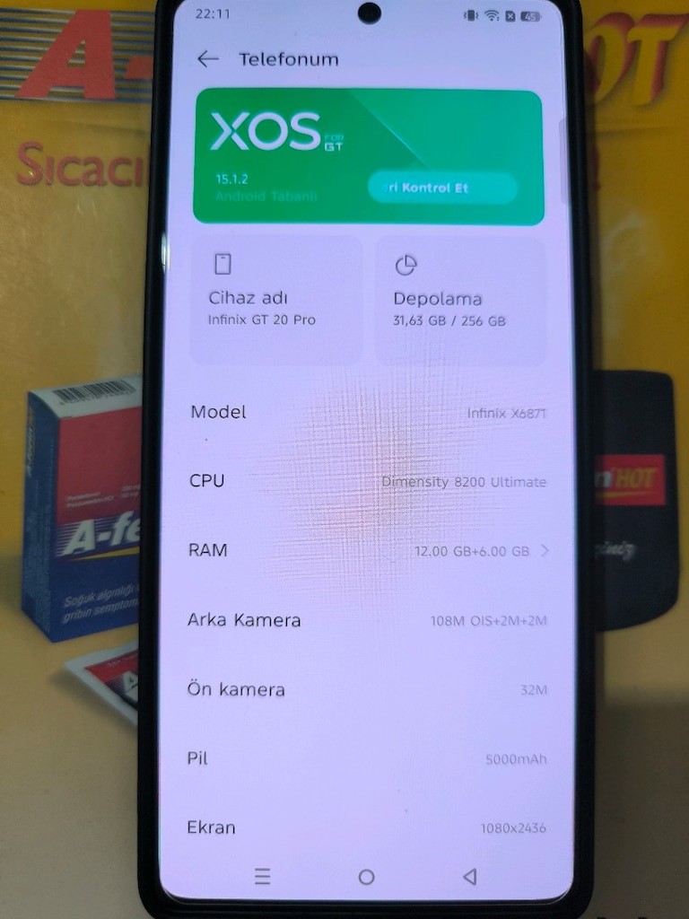 infinix gt 20 pro y.d - 8