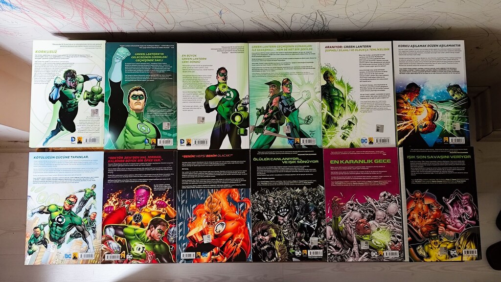 Green Lantern / Yeşil Fener Cilt 1-12 Set Takım - 2