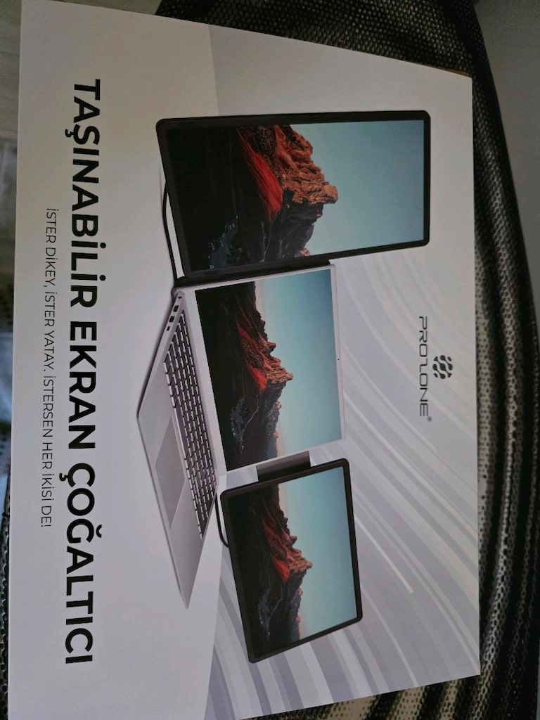 Prozone Taşınabilir 2'li IPS Monitör - 3