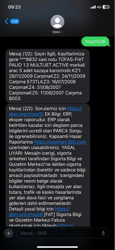 ağır bakımları yeni 1.3 multijet palio dynamic dolu paket - 15