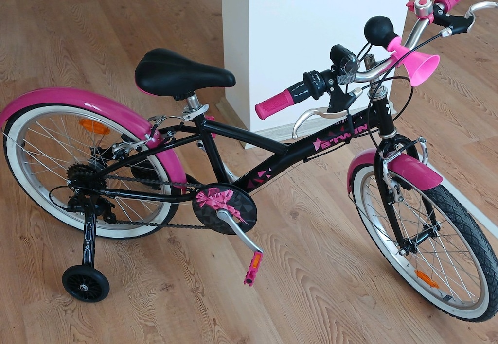 Btwin çocuk bisikleti 20 jant Decathlon YENİ GİBİ Ön Sepetli - 4