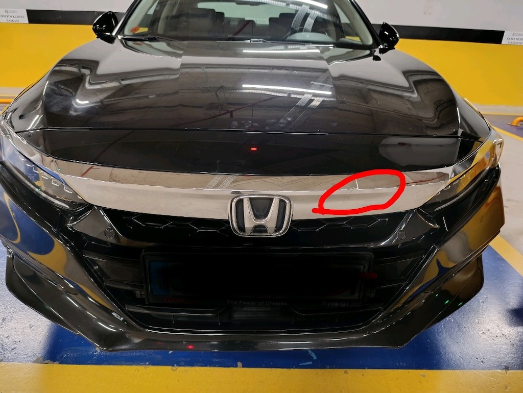 satılık Honda accort ön tampon çıtası - 3