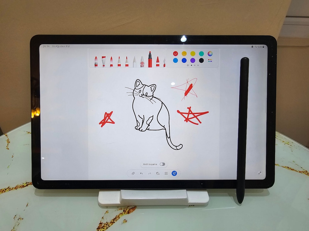 Samsung Galaxy Tab S6 Lite – S Pen Kalemli – Tertemiz - 2