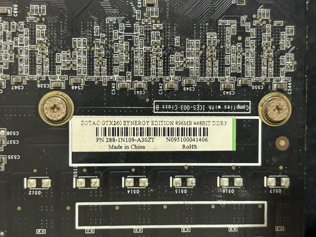 Zotac GeForce GTX 260 896MB 448-Bit Ekran Kartı - 6