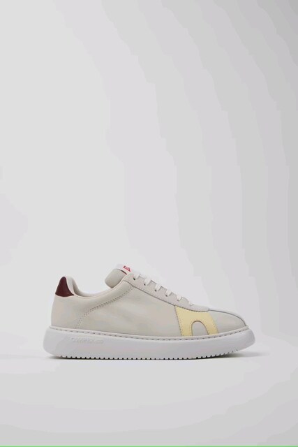 Camper Twins Beyaz Deri Kadın Sneaker