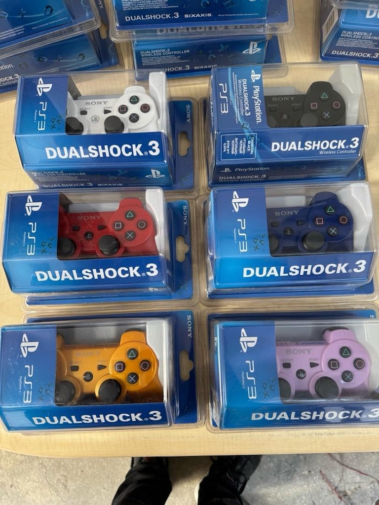 Sıfır Kapalı Kutu PS3 Kolları Dualshock 3 - Renk Seçenekli - 6