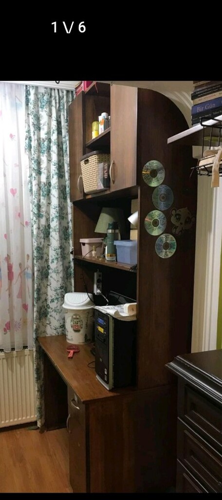 bilgisayar ve çalışma masası, kütüphane - 5