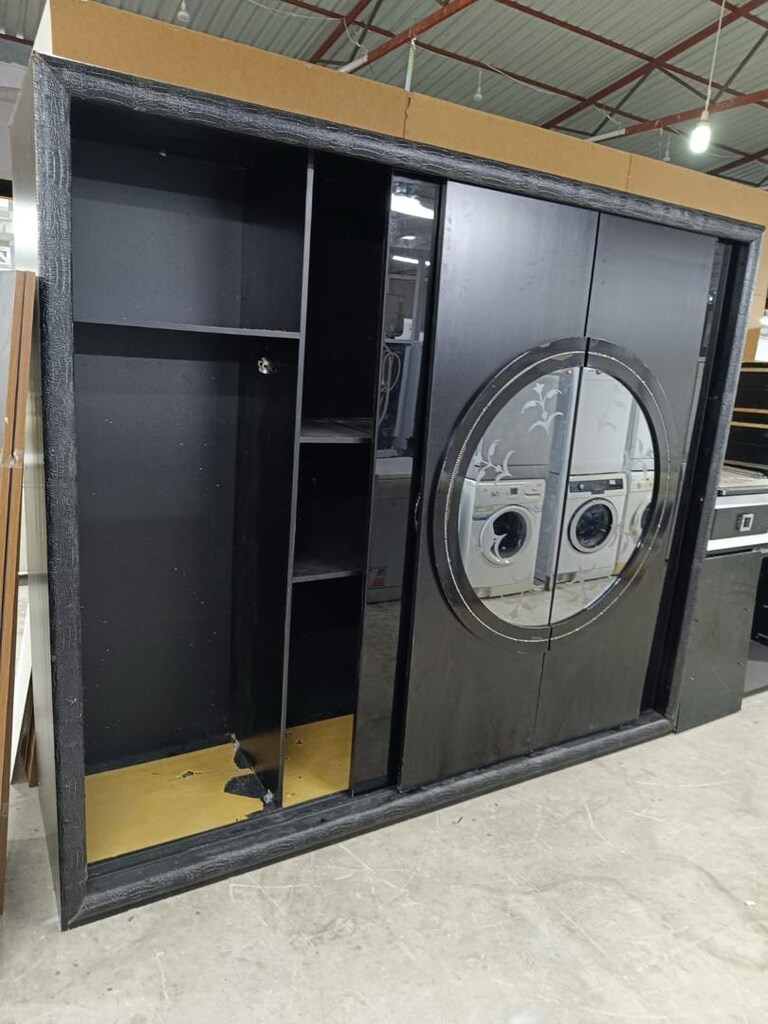 ELBİSE DOLABI SÜRGÜLÜ KAPAK GENİŞ HACİM EVE TESLİM MONTAJ DAHİL FİYAT - 3