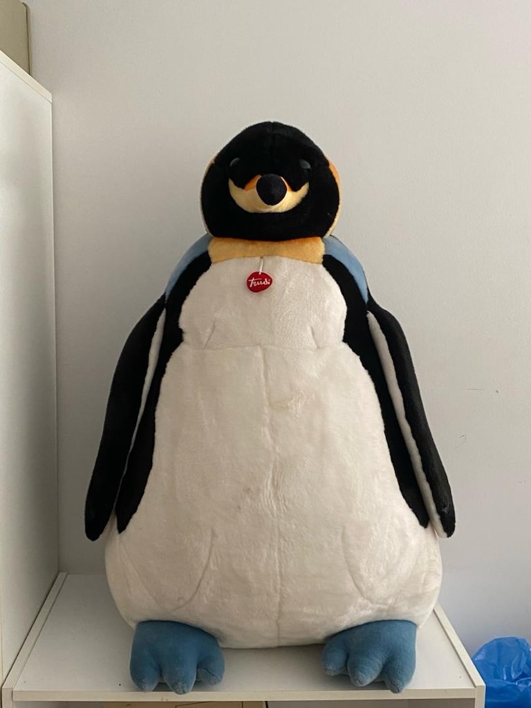 Orijinal Trudi Dev Penguen Peluş 90 cm - 3