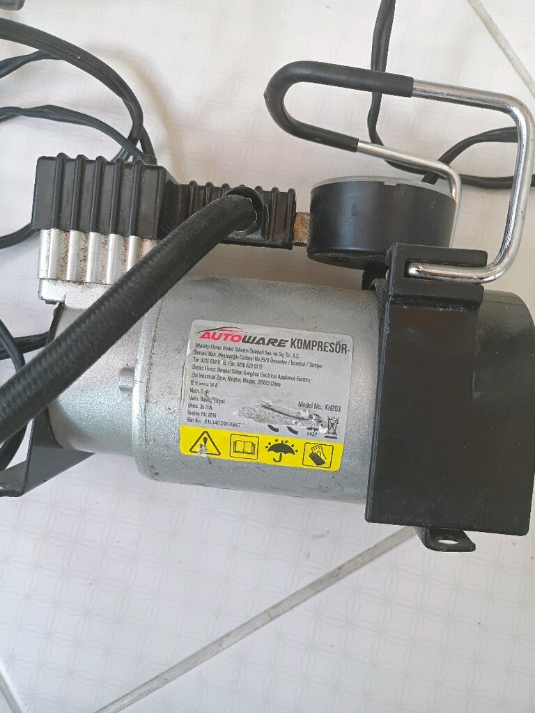 lastik şişirme pompası sorunsuz AUTO WARE - 4
