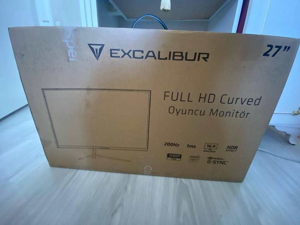 oyuncu monitor excalibur 27” inç - 2